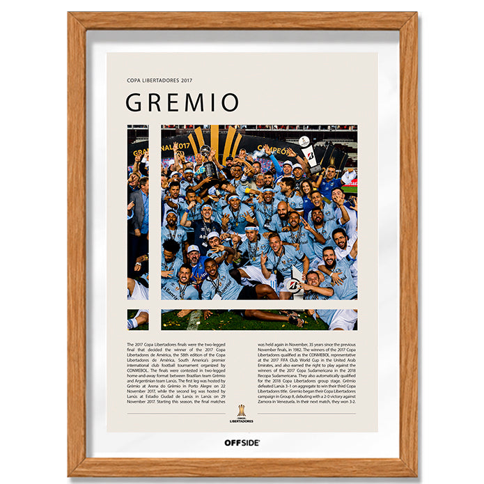 Grêmio Campeón Copa Libertadores 2017 - marco madera