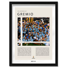 Grêmio Campeón Copa Libertadores 2017 - marco negro