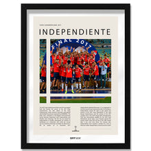 Independiente Campeón Copa Sudamericana 2017 - marco negro