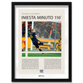 Andrés Iniesta Gol en la Final Sudáfrica 2010 - marco negro