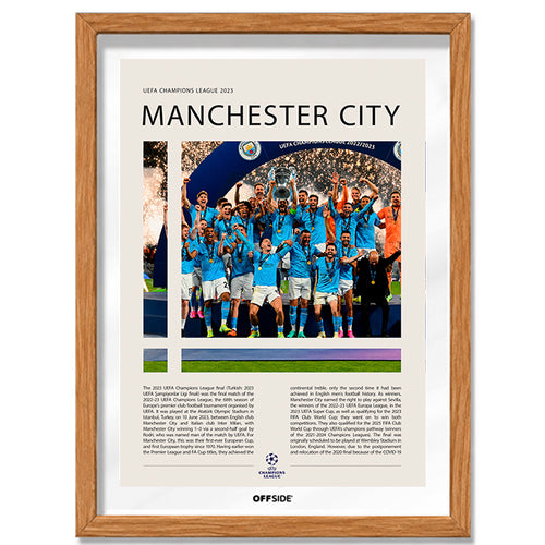 Manchester City Campeón Champions League 2023 - marco madera