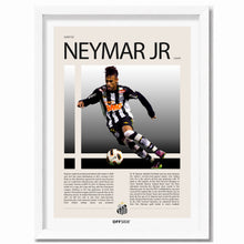 Neymar Jr Ney en Santos Temporada 2009 Camiseta Alternativa - marco blanco