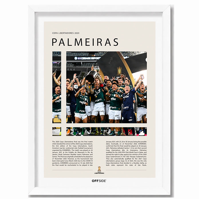 Palmeiras Campeón Copa Libertadores 2020 - marco blanco