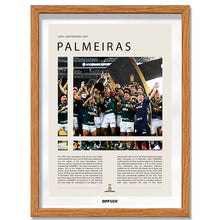 Palmeiras Campeón Copa Libertadores 2020 - marco madera