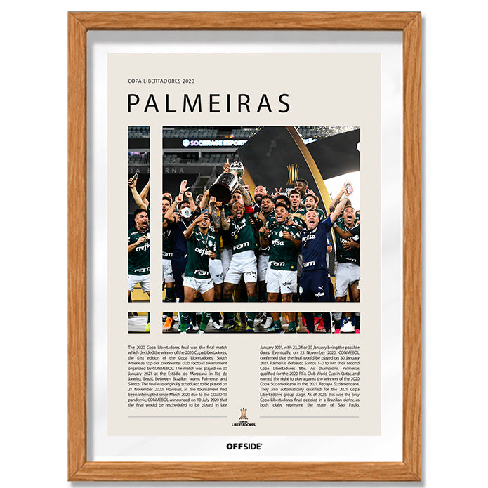 Palmeiras Campeón Copa Libertadores 2020 - marco madera