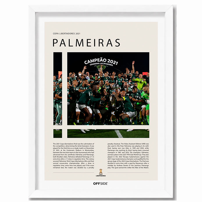 Palmeiras Campeón Copa Libertadores 2021 - marco blanco