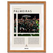 Palmeiras Campeón Copa Libertadores 2021 - marco madera