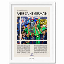 Paris Saint-Germain Campeón Champions League 2026 - marco blanco