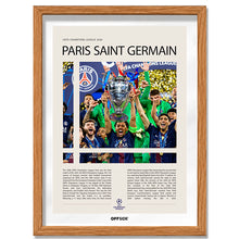 Paris Saint-Germain Campeón Champions League 2026 - marco madera