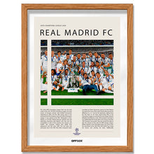 Real Madrid Campeón Champions League 2018 - marco madera