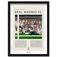 Real Madrid Campeón Champions League 2018 - marco negro