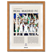 Real Madrid Campeón Champions League 2022 - marco madera