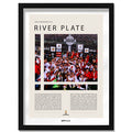 River Plate Campeón Copa Libertadores 2015 - marco negro