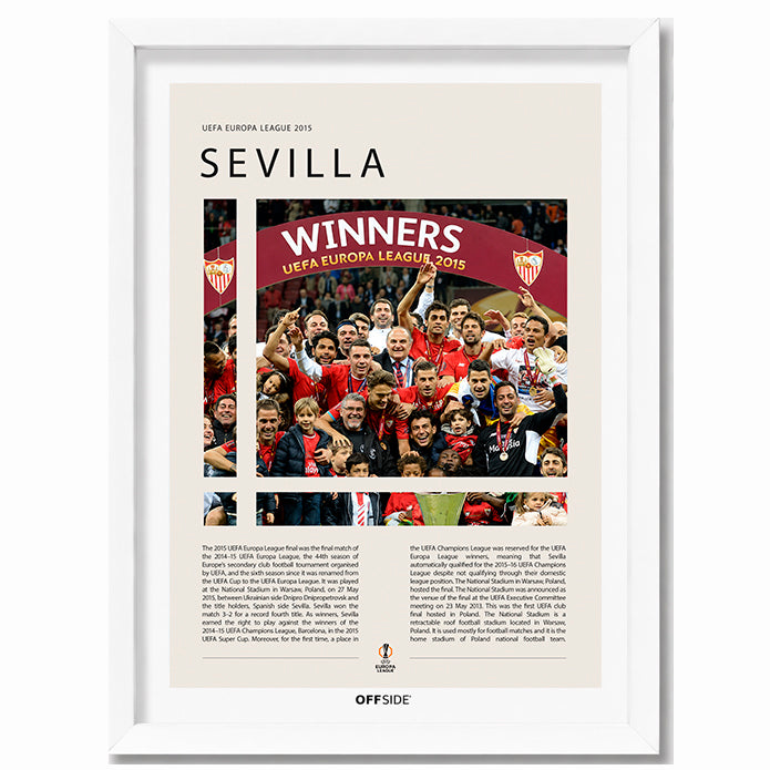 Sevilla FC Campeón Europa League 2015 - marco blanco