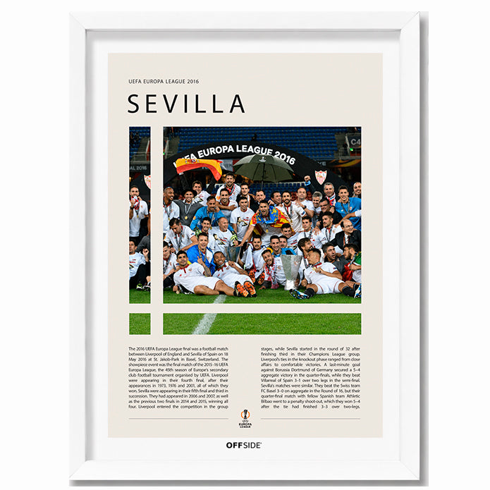 Sevilla FC Campeón Europa League 2016 - marco blanco