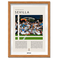 Sevilla FC Campeón Europa League 2016 - marco madera