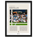 Sevilla FC Campeón Europa League 2016 - marco negro