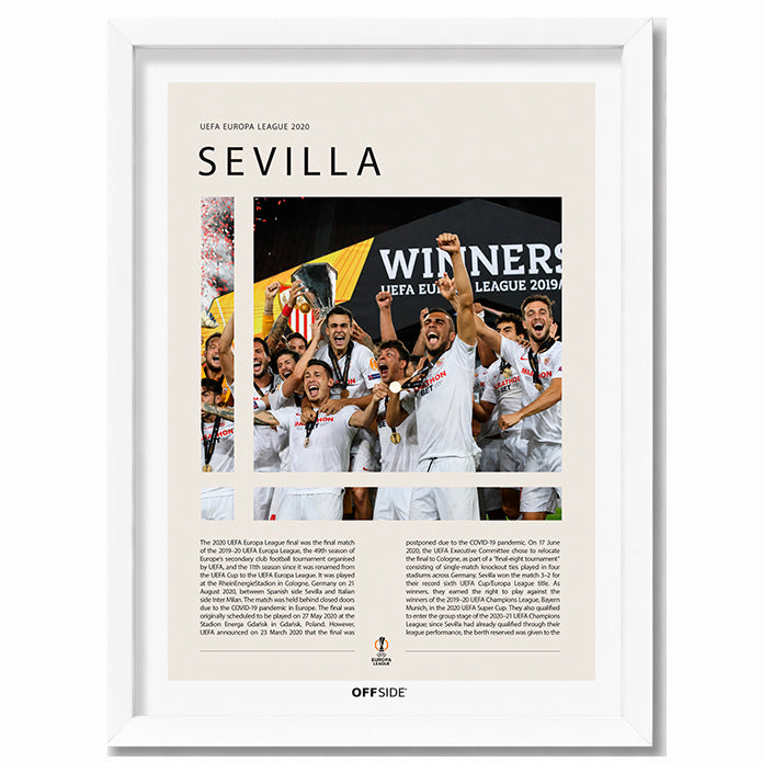 Sevilla FC Campeón Europa League 2020 - marco blanco
