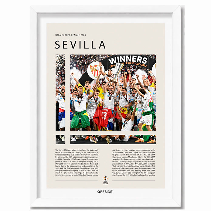 Sevilla FC Campeón Europa League 2023 - marco blanco