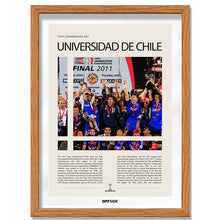 Universidad de Chile Campeón Copa Sudamericana 2011 - marco madera