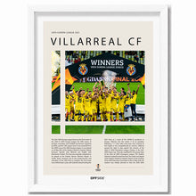 Villarreal Campeón Europa League 2021 - marco blanco