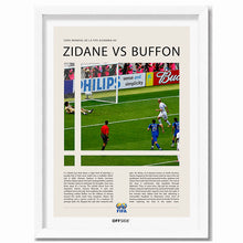 Zinedine Zidane vs Gianluigi Buffon Mundial 2006 - marco blanco